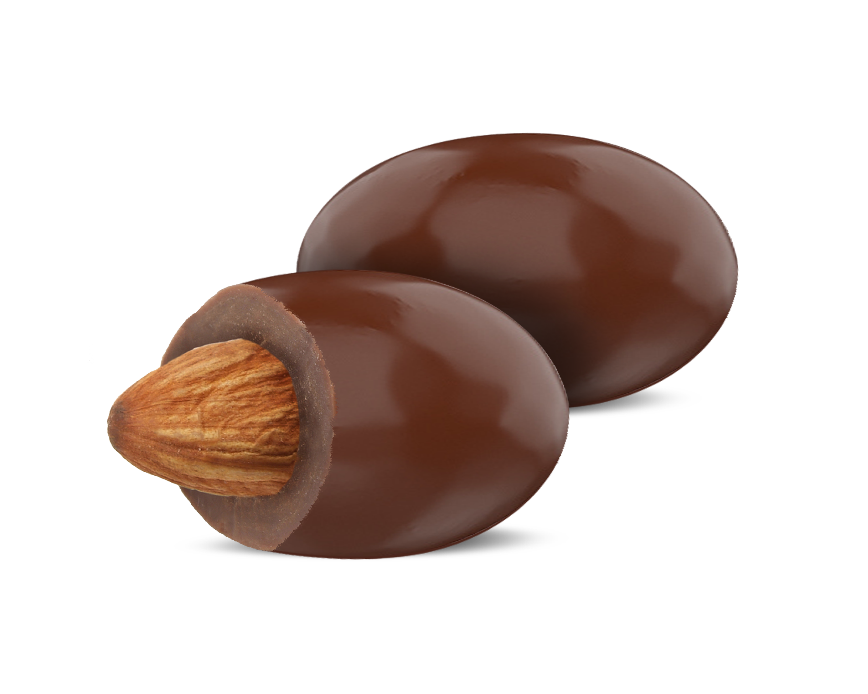 Dark chocolate coated Almond